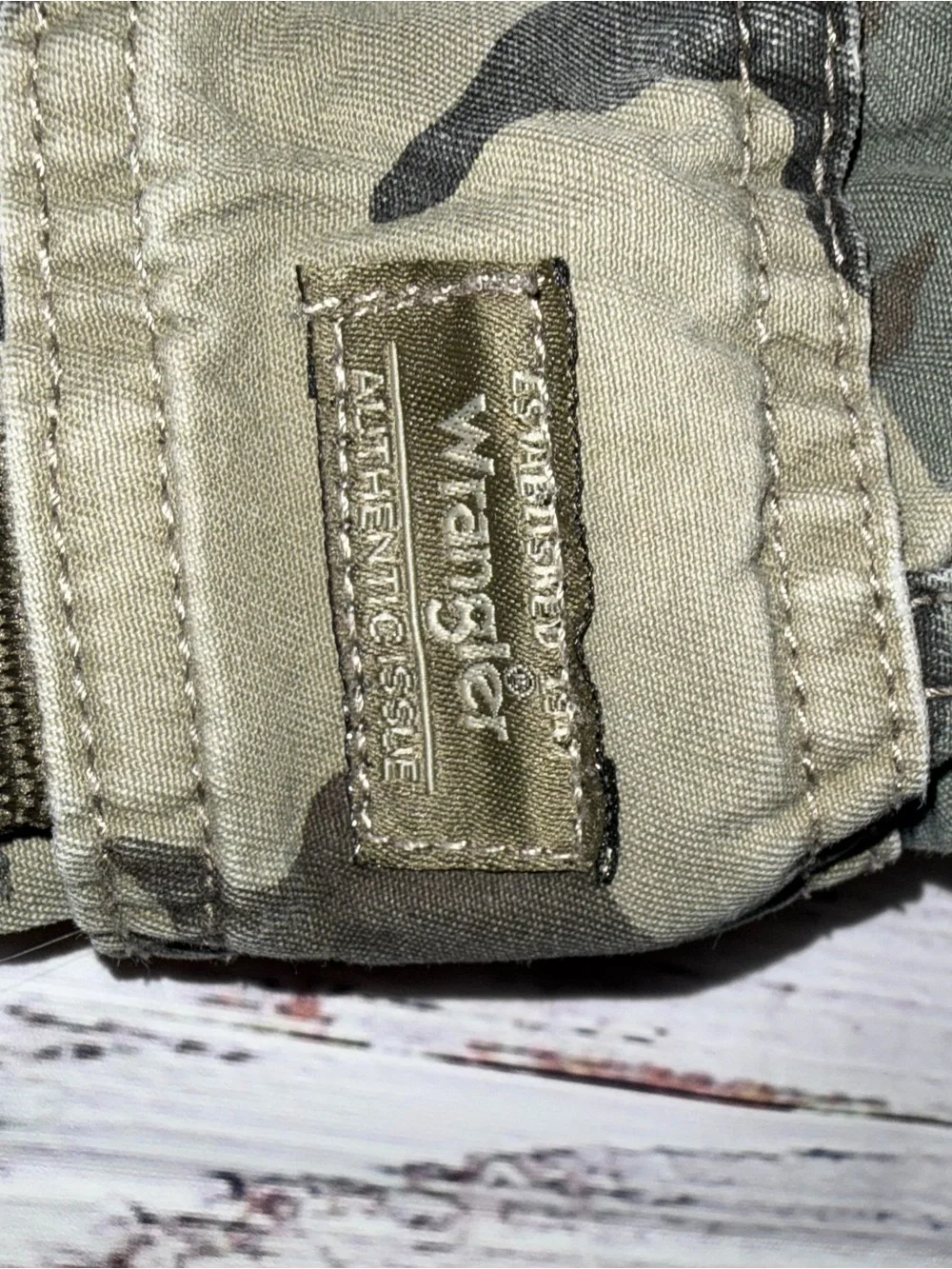 Wrangler authentic issue